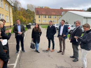 Landtag: CDU Arbeitskreis des Innenausschusses besucht Ankunftszentrum